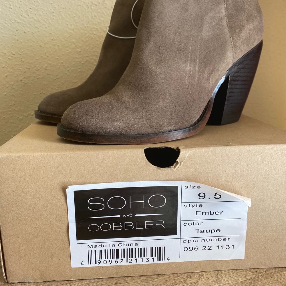 Soho NYC Cobbler Ankle Boots